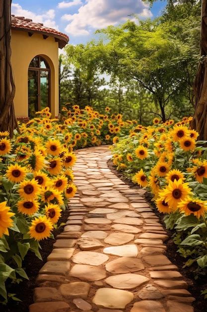 Premium Photo | Sunflowers are a symbol of peace and happiness.