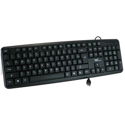 Teclado PC USB padrão 104 teclas - WebStore