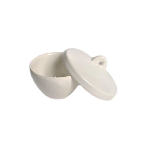 Porcelain Crucibles with Lid | Myers General Lab Equipment