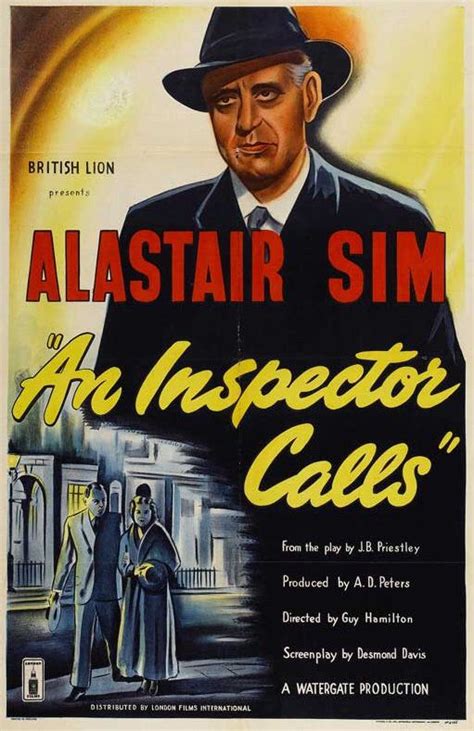 An Inspector Calls | Inspector calls, Movie posters, Classic movie posters