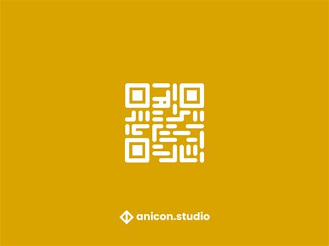 QR code scanner icon by Anicon Studio on Dribbble