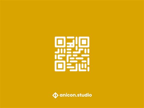 QR code scanner icon by Anicon Studio on Dribbble