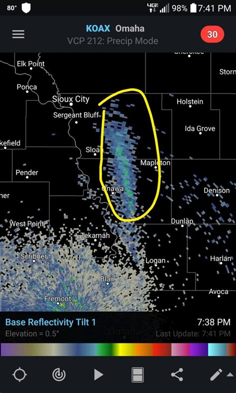 Anomalous 'cloud' appears on weather radar in Iowa - Strange Sounds