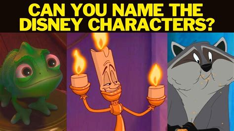 Guess These 20 DISNEY Characters! | Hard Disney Trivia Questions and ...