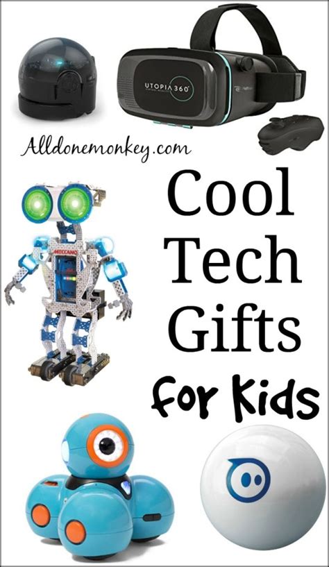 Cool Tech Gifts for Kids - All Done Monkey