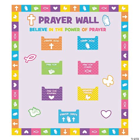 Prayer Wall Bulletin Board Set