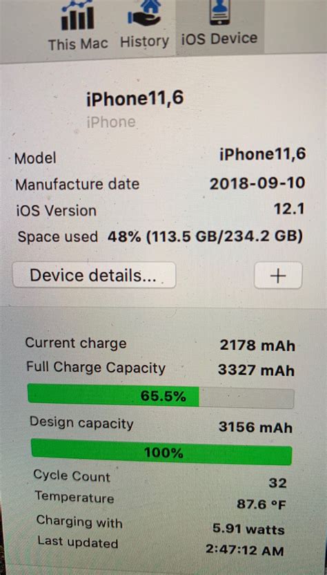 Post your iPhone Xs, Max and Xr battery health... | Page 2 | MacRumors ...