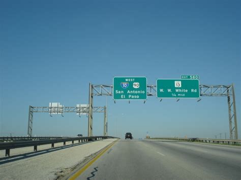 OKRoads -- Interstate 10 Texas -- Westbound - San Antonio