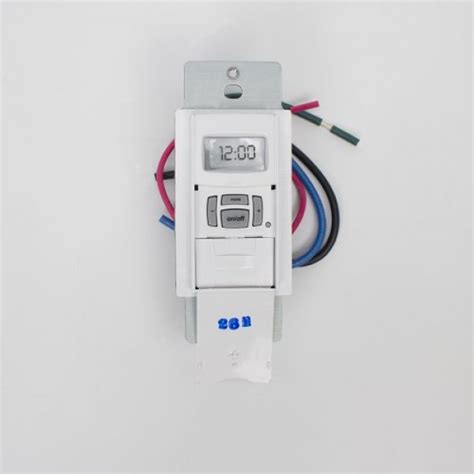 Intermatic ST01 7 Day Programmable In Wall Digital Timer ...