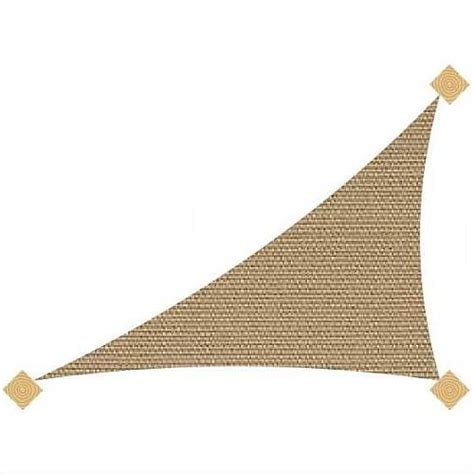 Right Angle Triangle Shade Sails with Sunbrella Marine Fabric - 9 ...