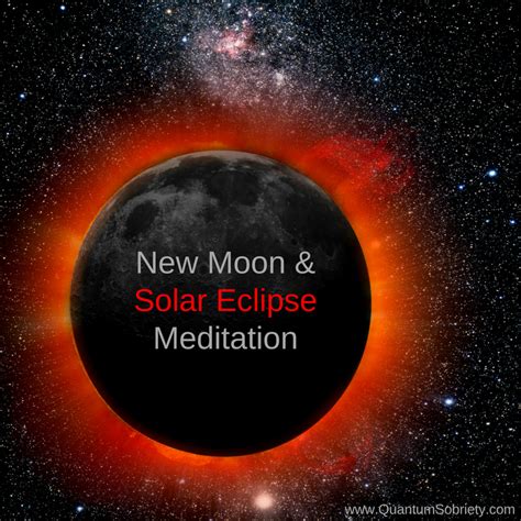 New Moon Beginnings And Another Eclipse 🌜🌞 - Quantum Sobriety