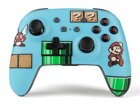 Nintendo Switch Wireless Controller - 8 Bit Mario Blue | Switch | Buy Now | at Mighty Ape NZ