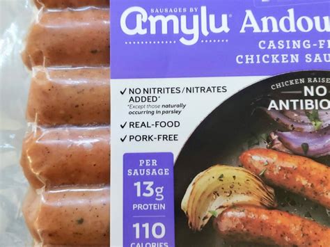 Costco Andouille Sausage (Made With Chicken) - Super Healthy