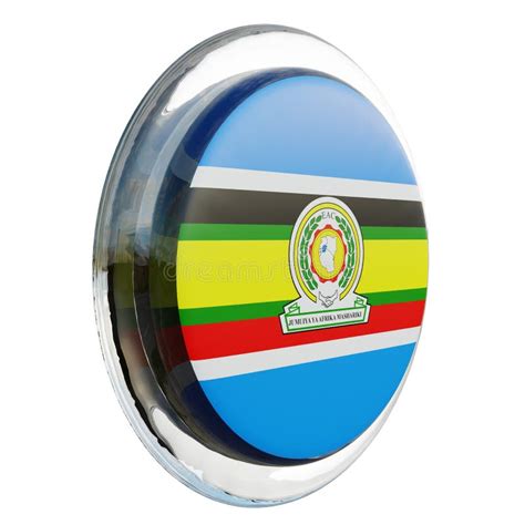 East African Community 3D Flag Stock Illustration - Illustration of nationality, symbol: 255012367