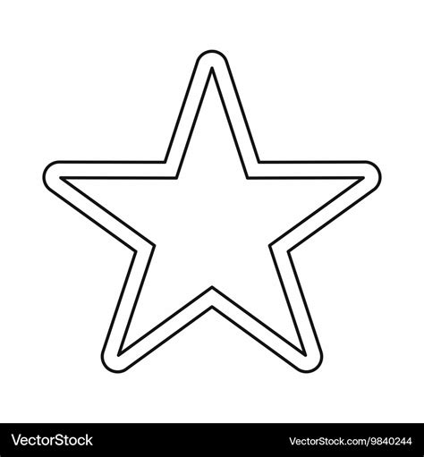 Star Outline Svg Free - Free SVG Images