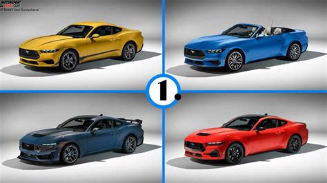 Fotostrecke: Der neue Ford Mustang zeigt sich in allen seiner 12 Farben - Foto 13/13