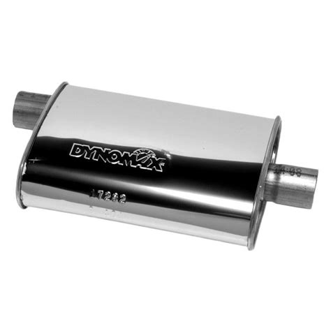 Dynomax® 17282 - Ultra Flo™ Polished Stainless Steel Oval Exhaust Muffler