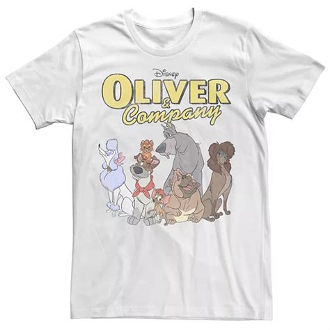 Disney's Oliver & Company Group Shot Men's Tee