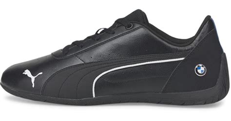 PUMA Leather Bmw M Motorsport Neo Cat Motorsport Sneakers in Black | Lyst UK