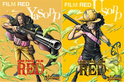 Film Red Yasopp (red Defender) & Usopp (red Attacker) confirmed as new ...