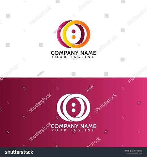 Logo Gradient Circle Vector Illustration Stock Vector (Royalty Free ...