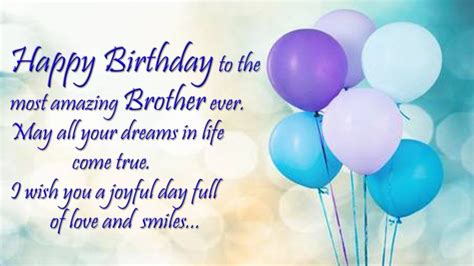 Happy Birthday Brother | Birthday Wishes for Brother | Happy birthday ...