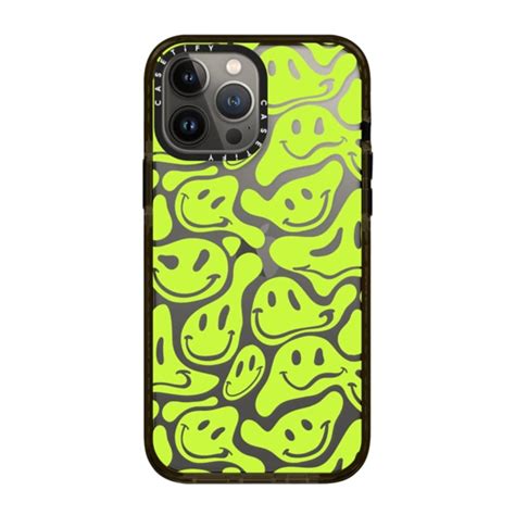 Casetify Acid Smiles Neon Green iPhone 13 Case | Shop Apple iPhone 13 Cases For Pro, Pro Max ...