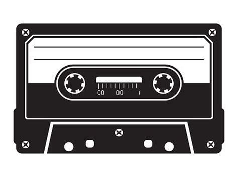 Vector illustration of the Cassette tape | Vector, Ilustraciones, Imagen de alta resolución