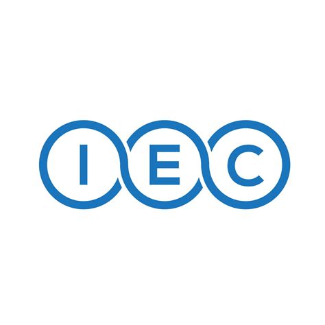 IEC letter logo design on white background. IEC creative initials ...