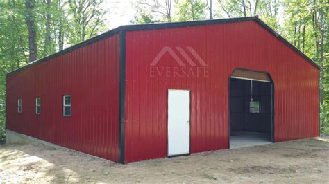 40x60 Metal Building | Steel Building Kits include Free Delivery and Install.