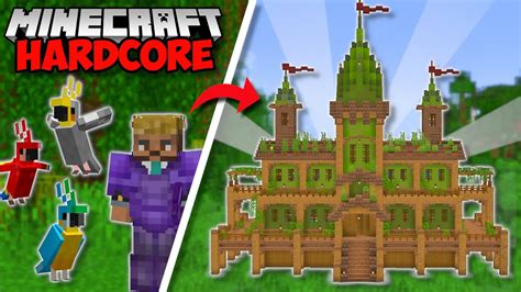 I Built A JUNGLE MANSION in Minecraft 1.19 Hardcore Acordes - Chordify