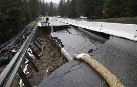 Storm-lashed California roads, dams could cost $1B to fix