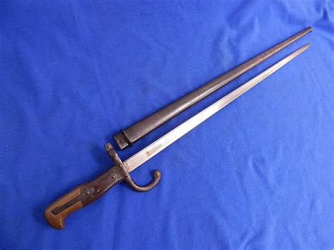 French M-1874 Gras Rifle Bayonet – J & J Military Antiques – Guns, Swords, Bayonets & Militaria