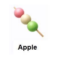 🍡 Dango Emoji in 2020 | Emoji, Emoji design, Ice cream cocktails