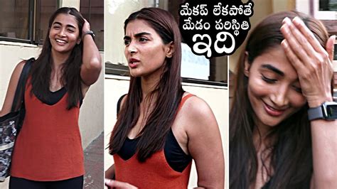 Actress Pooja Hegde Without MAKEUP Look | Pooja Hegde Latest Video ...