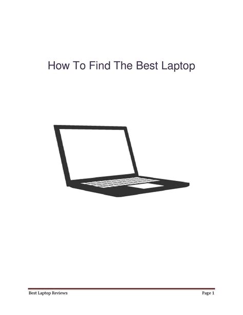 Is The Laptop You’re Buying The Best? Find Out Here by Simon Cleverley - Issuu