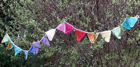 Ravelry: Basic Rainbow Bunting pattern by Pippa Everett