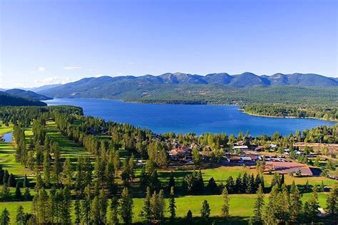 Whitefish Lake Golf Course. | Montana lakes, Whitefish montana, Big sky ...