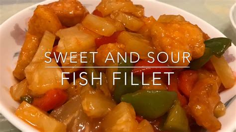 How to make Sweet And Sour Fish Fillet - YouTube