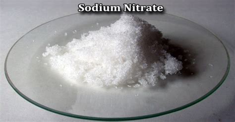 Sodium Nitrate - Assignment Point