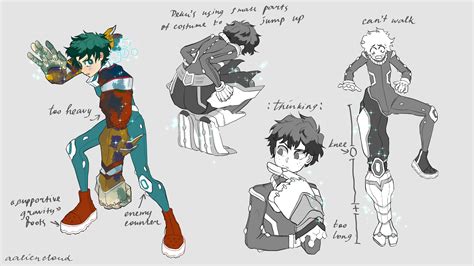 robo deku concept art by aaliencloud on DeviantArt