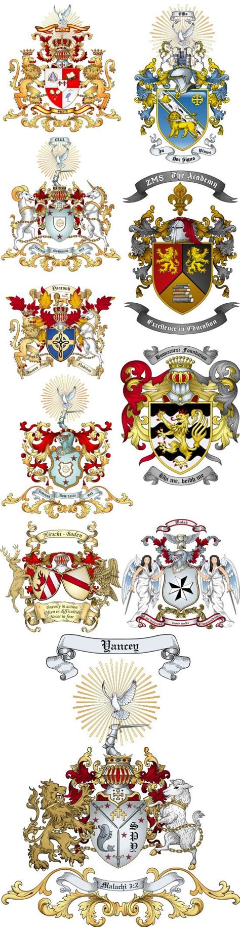 Coat Of Arms Examples