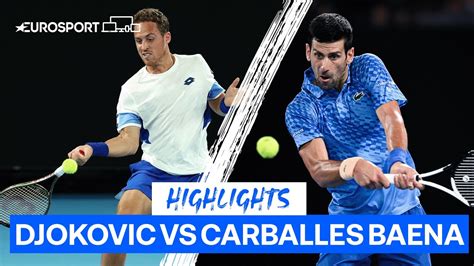 Djokovic CRUISES to First Round Victory! | Australian Open Highlights ...