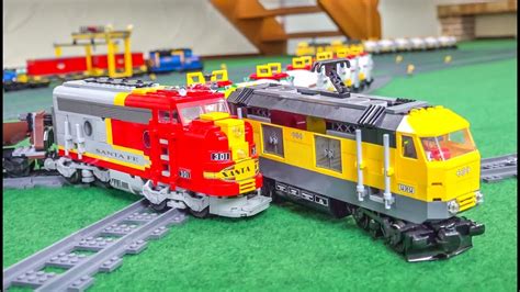 Mega Lego® Train Crash and Action Compilation! - YouTube