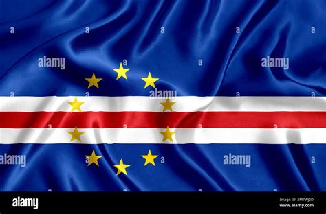 Flag of Cabo Verde Stock Photo - Alamy