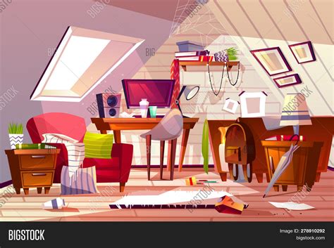 Messy Room Interior Image & Photo (Free Trial) | Bigstock