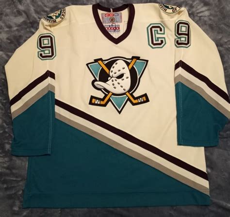 1997 Paul Kariya Mighty Ducks Home Jersey in 2023 | Duck, Jersey, Kariya