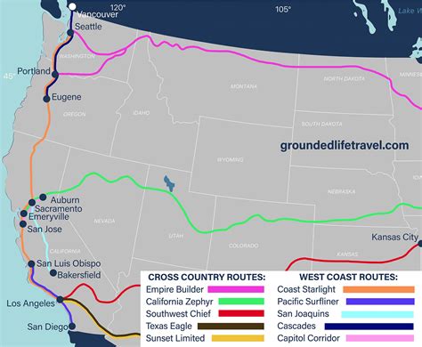 Unveiling The Amtrak West Coast: A Comprehensive Guide To Its Routes ...