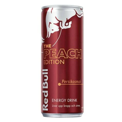 Red Bull Peach Edition Limited Schweden - Persikosmak günstig kaufen