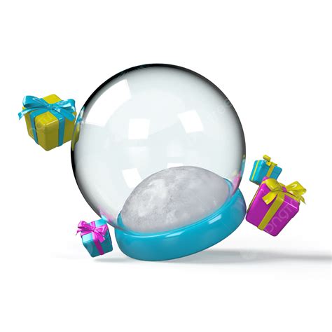 Snow Winter 3d Images Hd, Merry Christmas And Happy New Year Winter Snow Glass Ball Gift Boxes ...